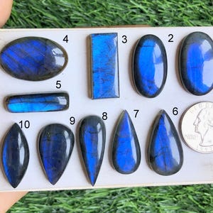 Cabujón de labradorita, piedra semipreciosa natural para joyería, piedra preciosa hecha a mano, colgante de diseño, piedra preciosa suelta (lote S62)