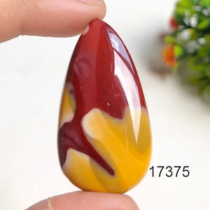 Cabochão de pedra preciosa de jaspe mookaite, pedra preciosa semipreciosa para fabricação de joias, joias artesanais, pedra preciosa de cura, cristal de poder