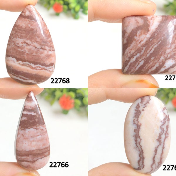 Zebra Jasper Cabochon, Good Quality Zebra Jasper Gemstone For Jewelry Making, Hand Polished Cabs, Power Crystal