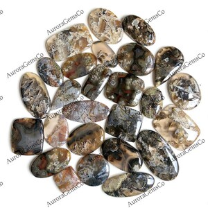 Cabochão de pedra preciosa de ágata turca, lote de atacado, formas e tamanhos mistos, pedra preciosa semipreciosa natural para fabricação de joias, pedra preciosa solta