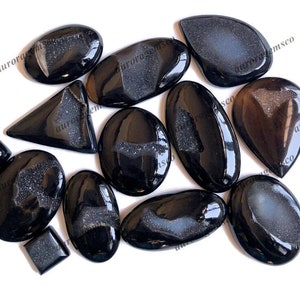 AAA+ Quality Black Window Druzy Cabochon Wholesale Lot, Mix Shapes and Size, Best Natural Black Window Druzy for jewelry & DIY Craft making