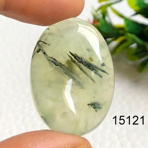 Prehnit Gemstone Cabochon, Naturalny półszlachetny kamień do wyrobu biżuterii, ręcznie polerowane kaboszony, leczniczy kamień szlachetny, designerski wisiorek
