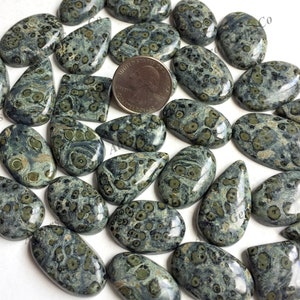 Lote de atacado de cabochão Kambaba Jasper de alta qualidade, formas e tamanhos mistos, melhor jaspe Kambaba natural para fazer joias e artesanato DIY