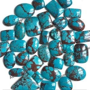 Lotto all'ingrosso Magnesite Turchese, Mix forme e dimensioni, bellissimo turchese blu per gioielli e ciondolo fai-da-te artigianale che fa il filo avvolto