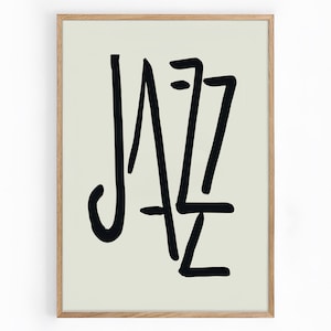 Henri Matisse, Jazz Poster, Jazz Typografie. Kunstdruck, digitaler Download.