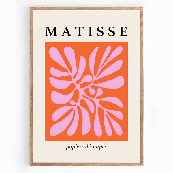 Matisse Papiers Découpés, Matisse Cut Outs. Art Print, Digital Download