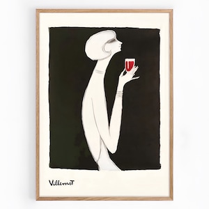 Cocktail Poster Werbung. Kunstdruck, Digital Download
