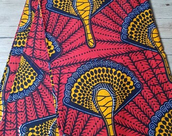 Tissu africain, African print, 45cm x 115cm