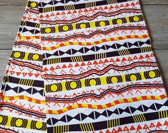 Tissu africain, African print, 45cm x 115cm