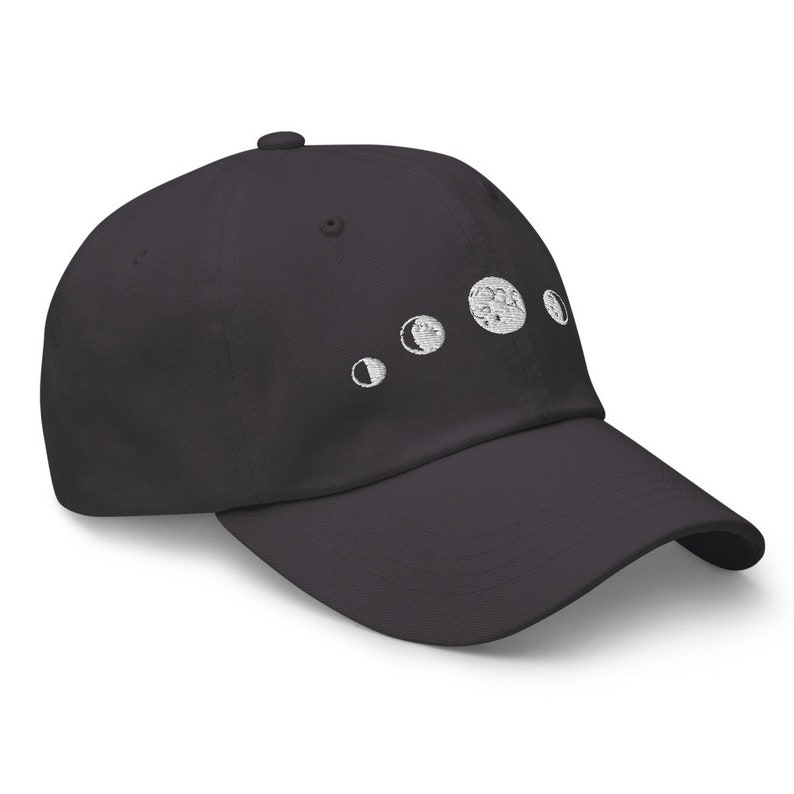 Embroidered Moon Phase Dad Hat image 4