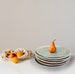 4 Dinner plates - 4 plates, 9.5” , rustic matte pottery 