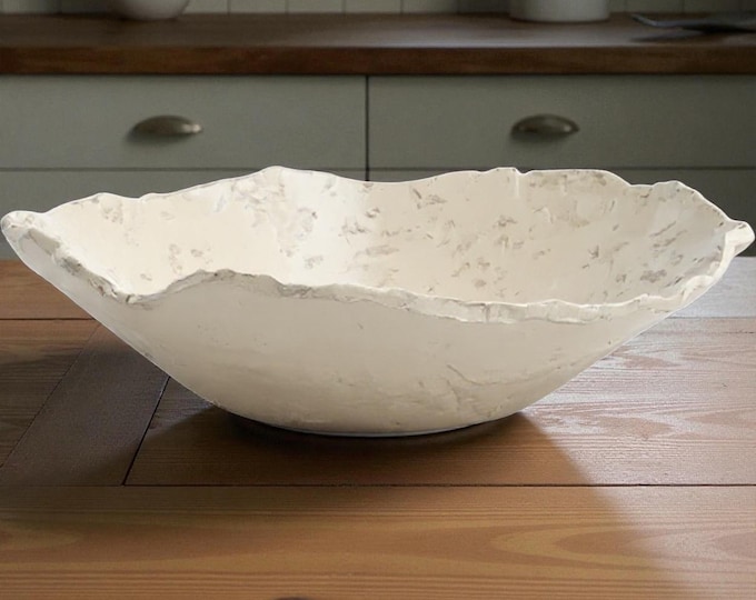 BY THANKSGIVING!. OOAK,Serving Bowl, Rustic Pottery, Hand formed, farmhouse table, rustic tableware,