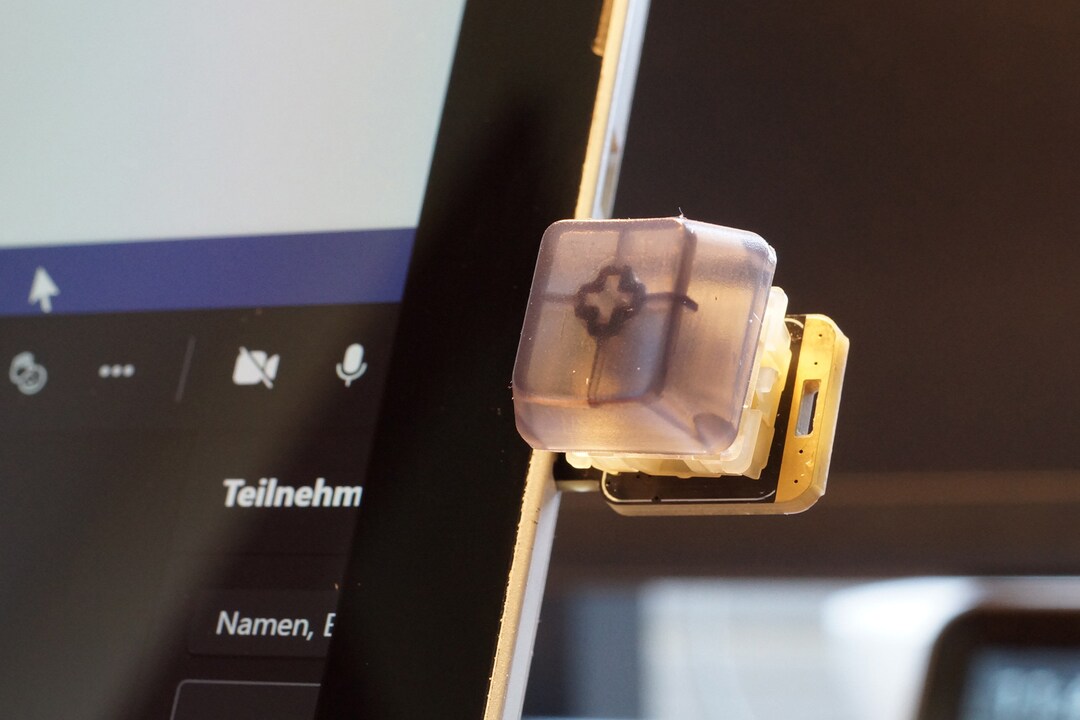 Teams Zoom ex Skype Mute Button Mute Key Keyboard Etsy