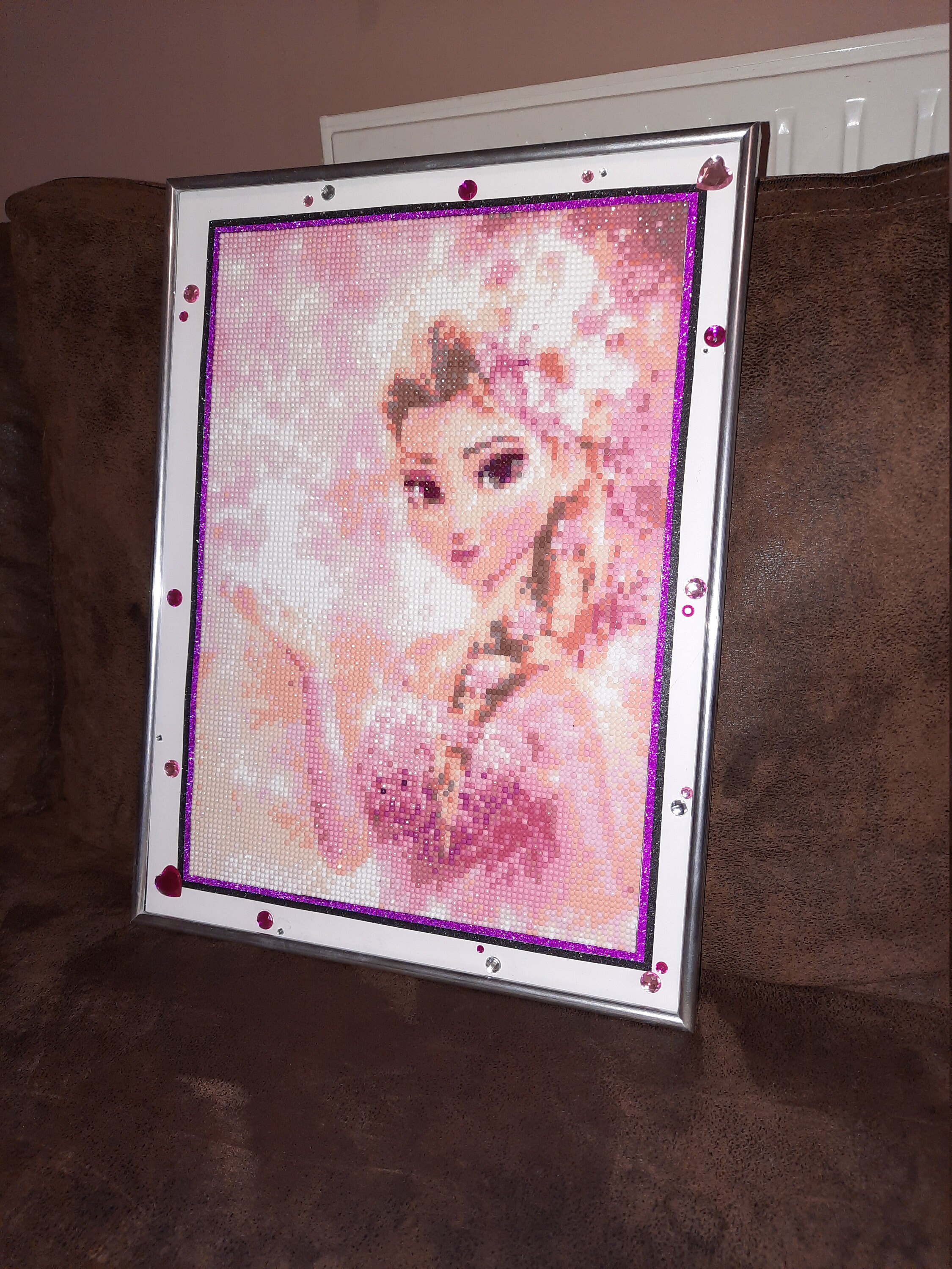 Painting Diamond Reine Des Neiges Personnalisé