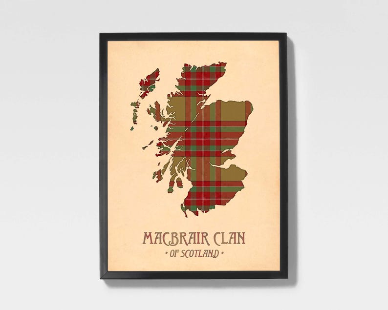 Buy macbrair scottish Poster and Prints