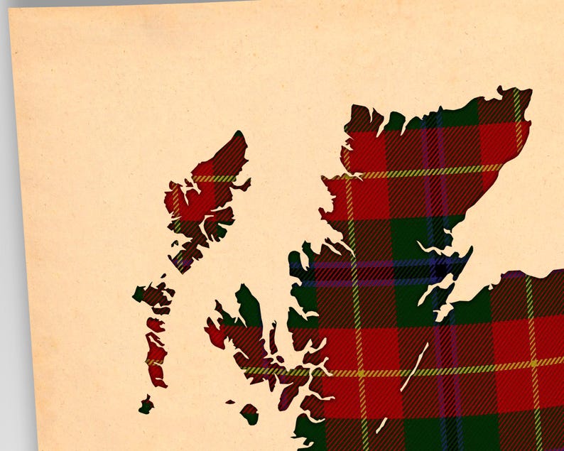 Buy clan scottish tartan Print
