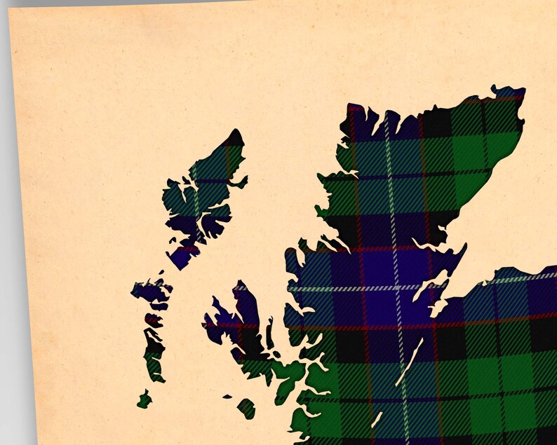Buy clan scottish tartan Print
