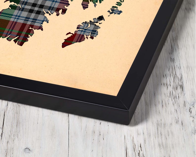 Buy brown and maroon pla Print