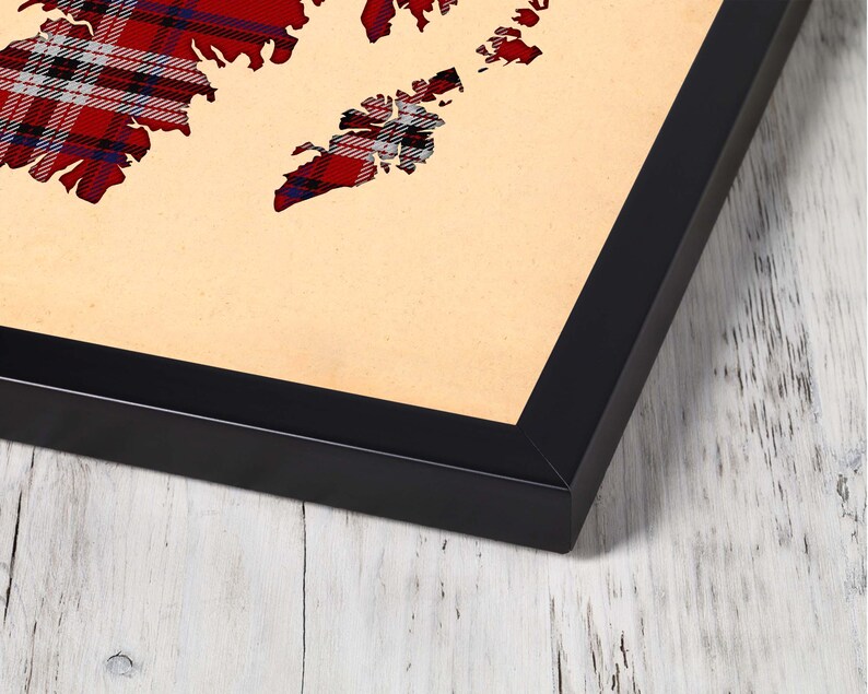 Buy red and maroon plaid Print