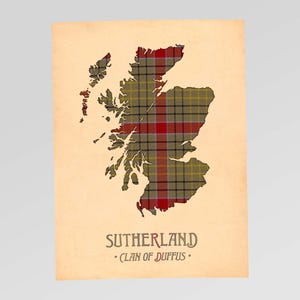Buy Clan Of Duffus Print