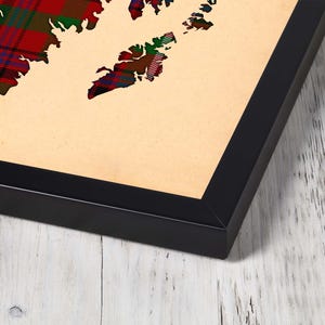 Buy maroon and brown pla Print