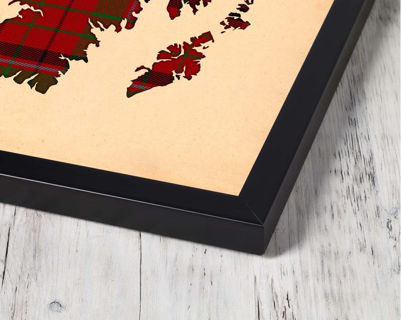 Buy red and maroon plaid Print
