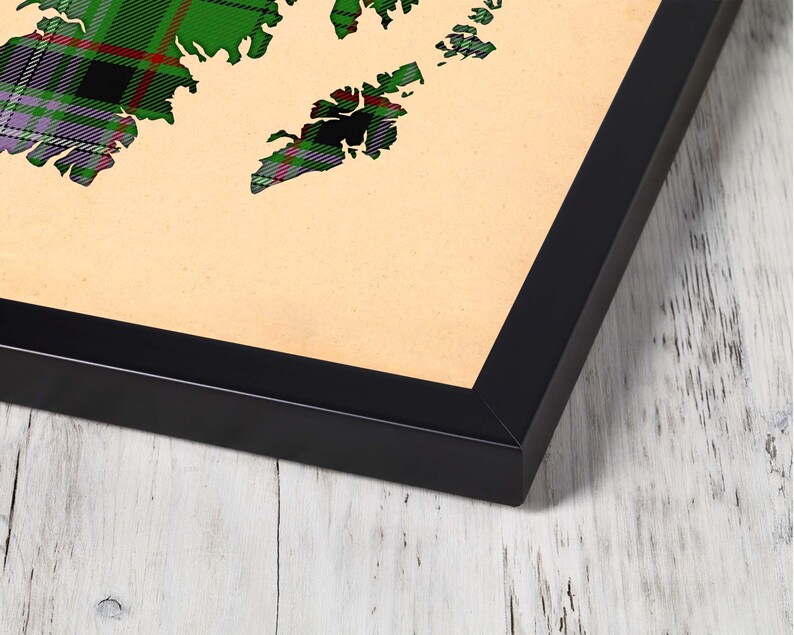 Buy green and grey plaid Print