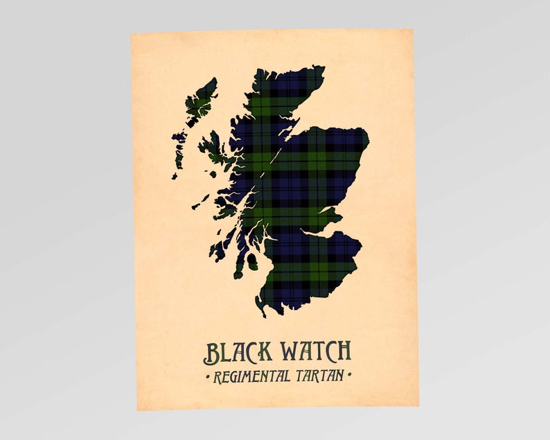 Buy Black Watch (Smallest Sett) Print