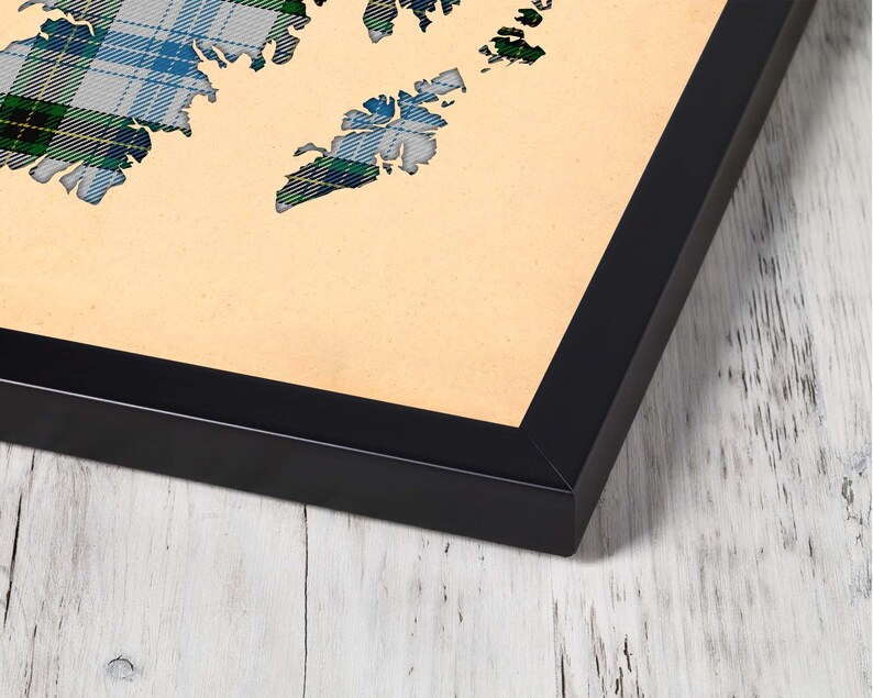 Buy grey and white plaid Print