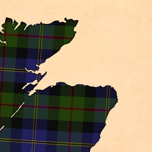Buy tartan decor gift Print