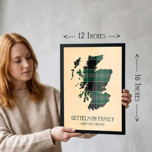Buy black tartan Print