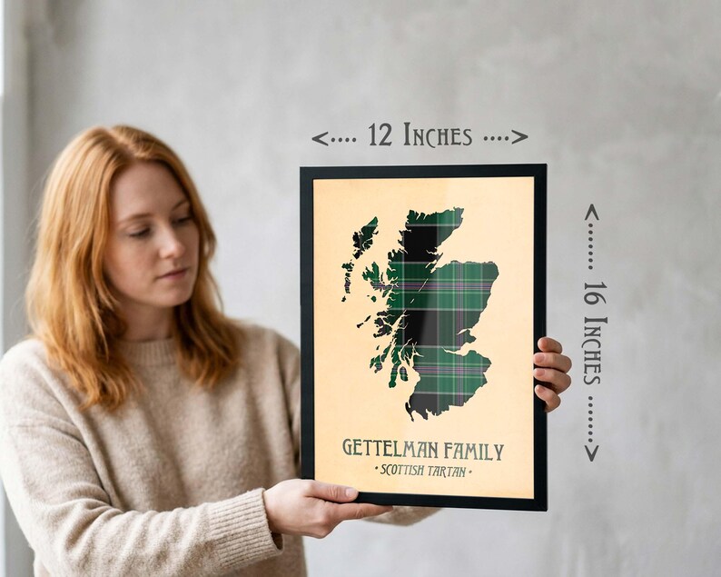 Buy black tartan Print
