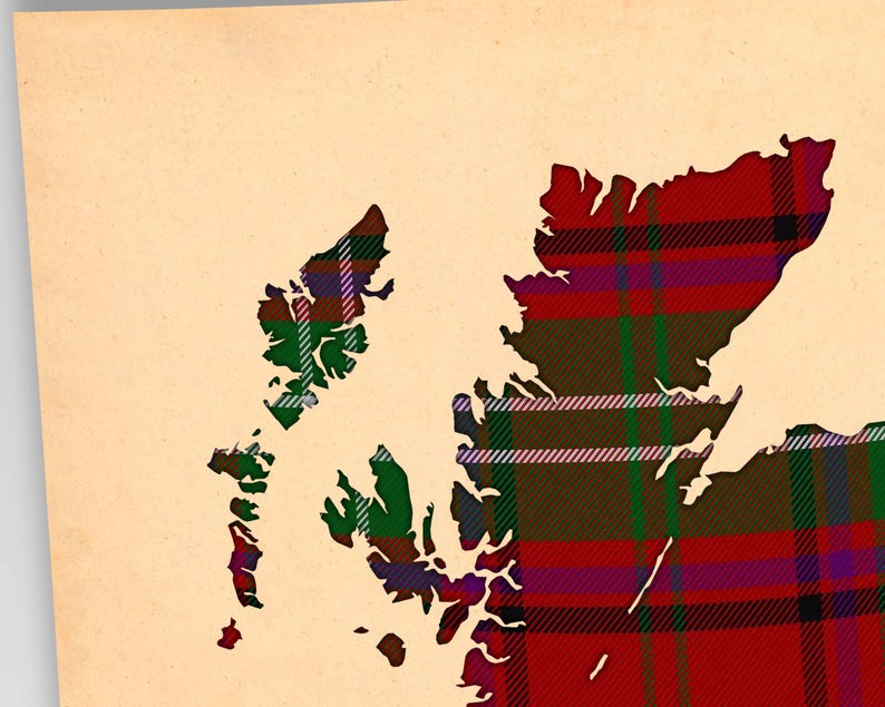 Buy scottish clan tartan Print