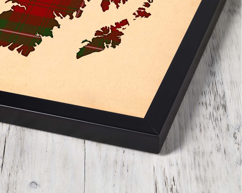 Buy brown and maroon pla Print