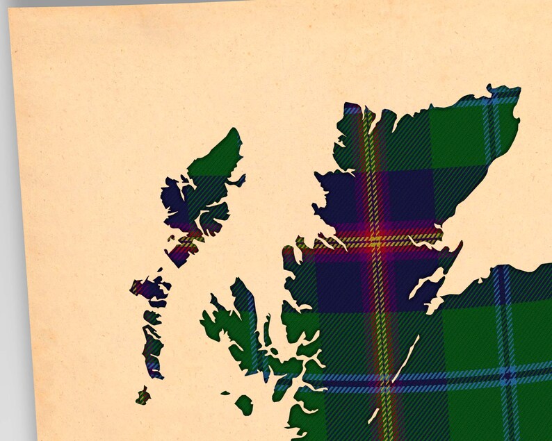Buy scottish clan tartan Print