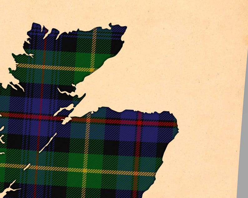 Buy gift tartan highland Print