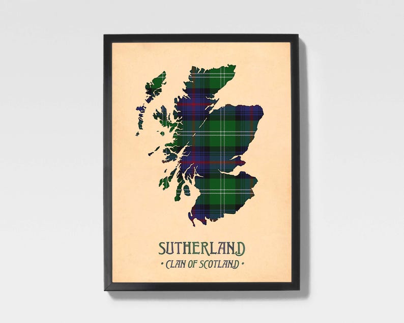Buy sutherland scottish Poster and Prints
