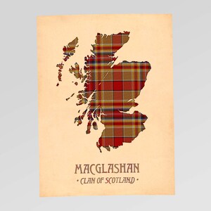 Buy Clan Of Scotland Style #1 Print