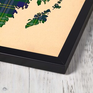 Buy green and navy plaid Print