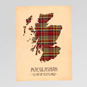 Buy Clan Of Scotland Style #2 Print