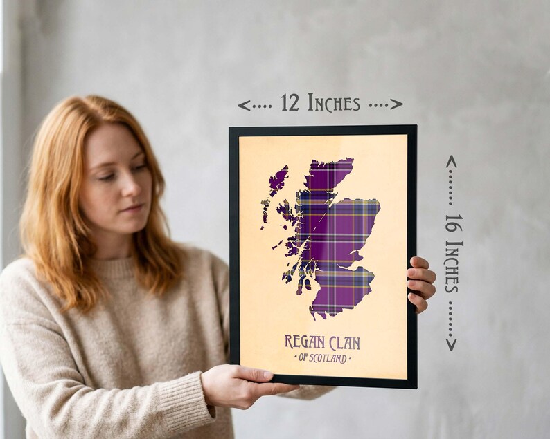 Buy purple tartan Print