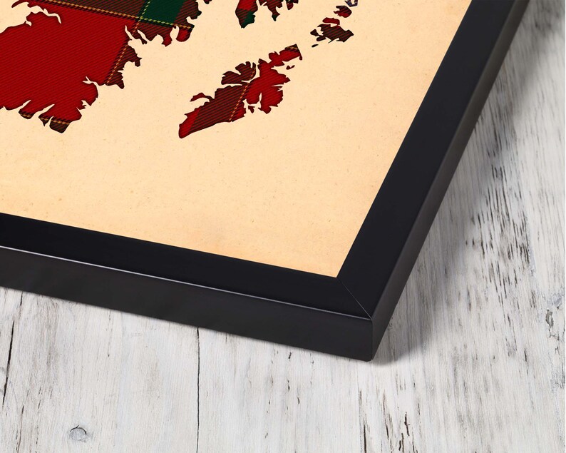 Buy red and maroon plaid Print