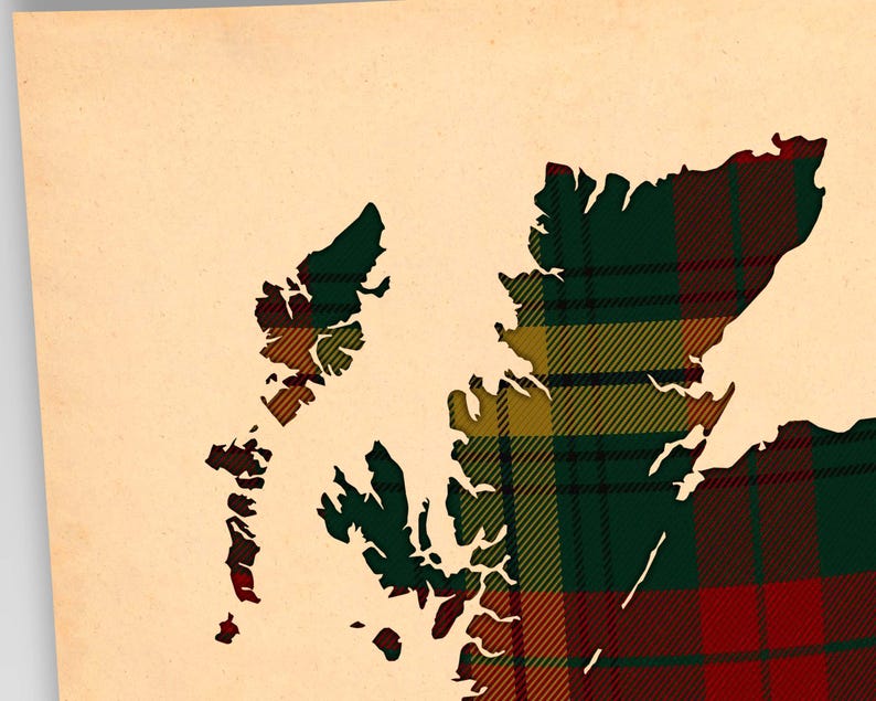 Buy clan scottish tartan Print