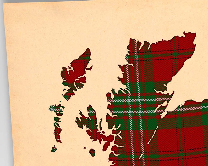 Buy tartan clan scottish Print