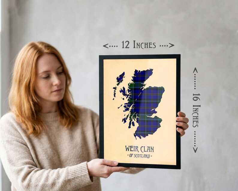 Buy blue tartan Print