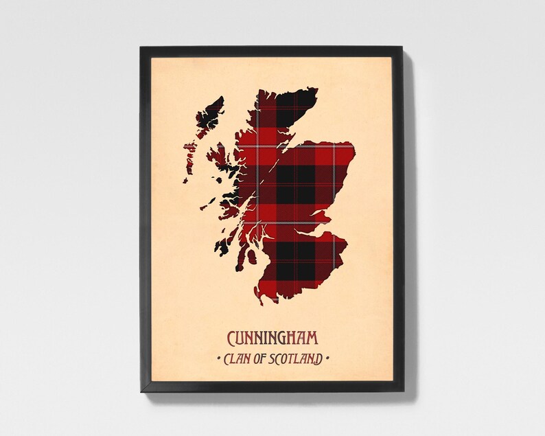 Buy cunningham scottish Poster and Prints