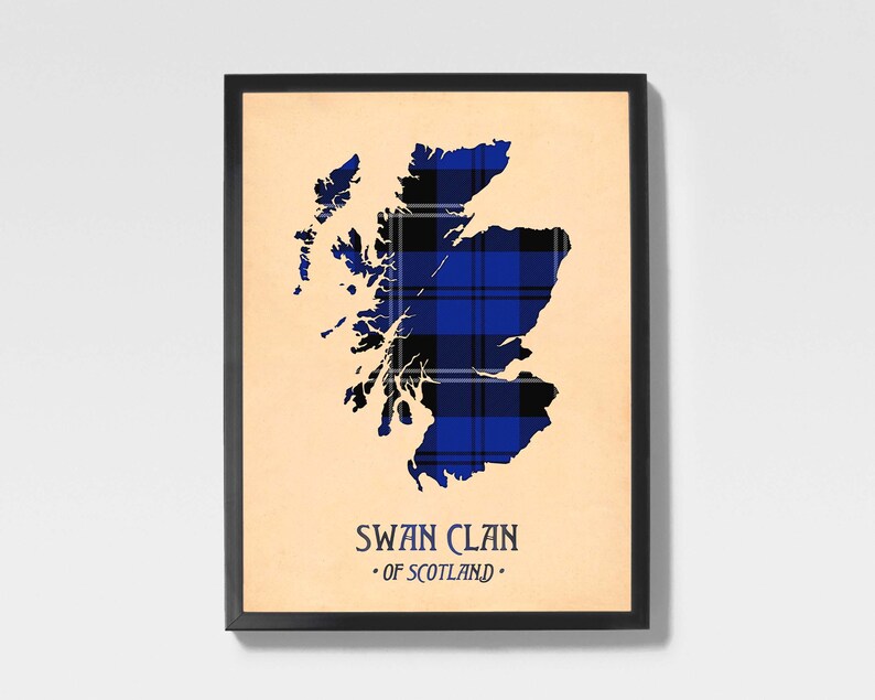 Buy swan scottish Poster and Prints