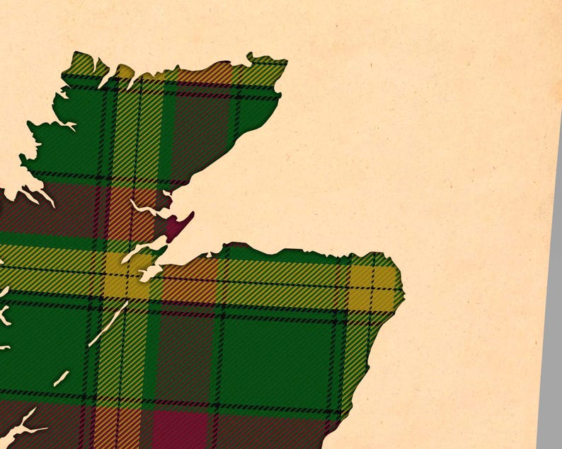 Buy macmillan clan decor Print