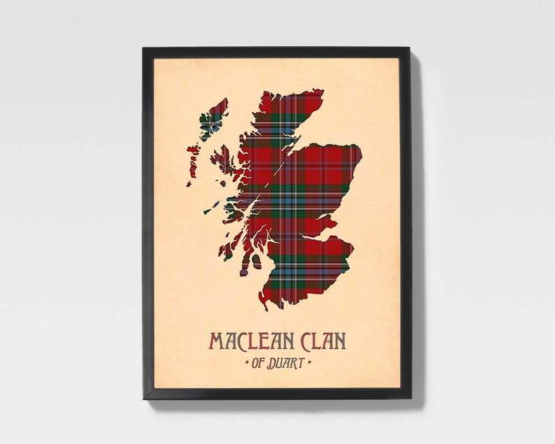 Buy maclean scottish Poster and Prints