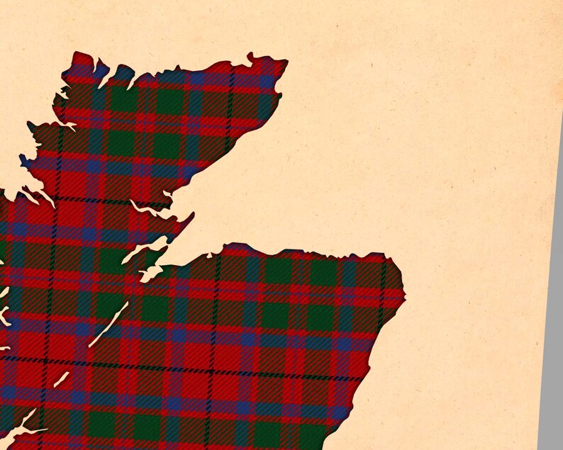 Buy macelvain clan print Print